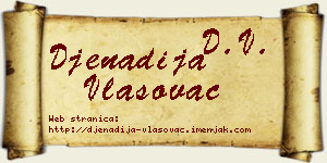 Đenadija Vlasovac vizit kartica